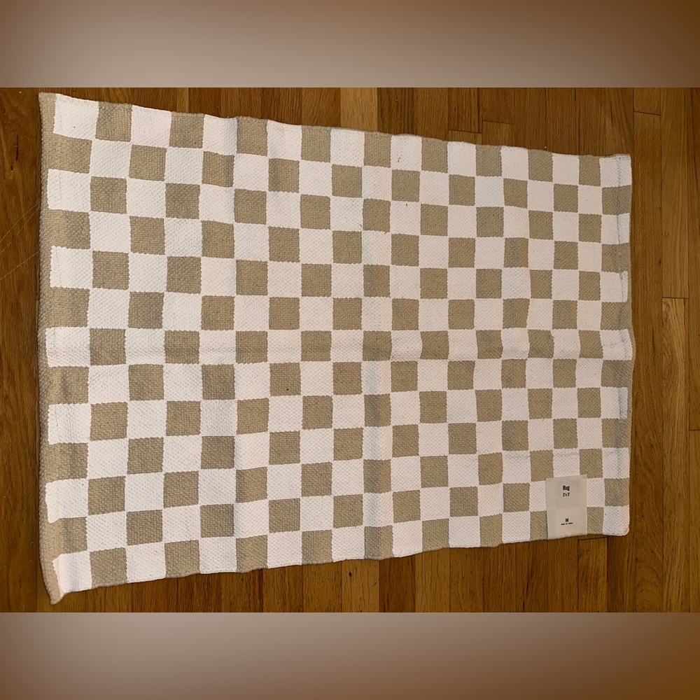 Urban Outfitters Checkered Rug